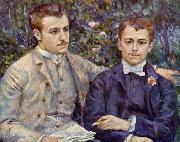 Pierre-Auguste Renoir Portrait of Charles and Georges Durand Ruel, Spain oil painting artist